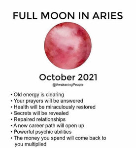 Full Moon in Aries! ✨💫🍀🐸🌊🏝🐎🌕💜💰💚🛥