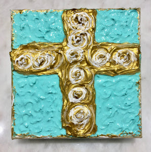 Blue Cross Painting