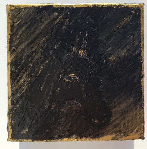 Midnight Horse Painting
