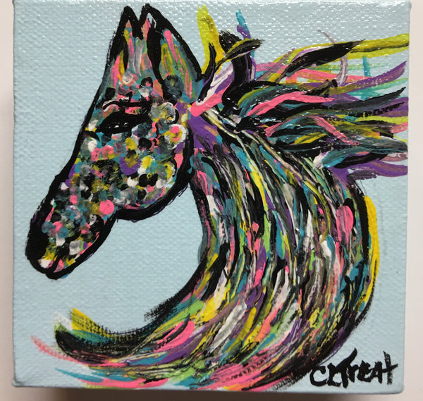 Horse Head Painting