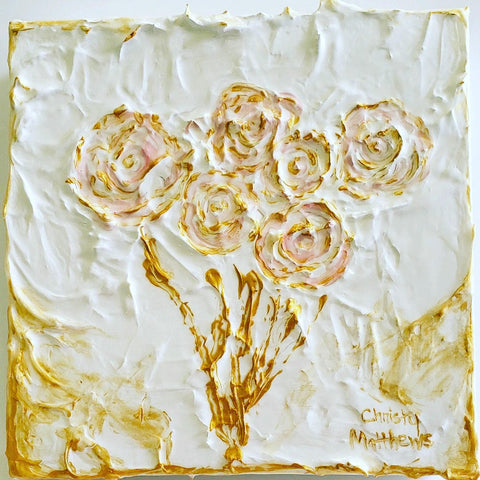Six Pink Roses